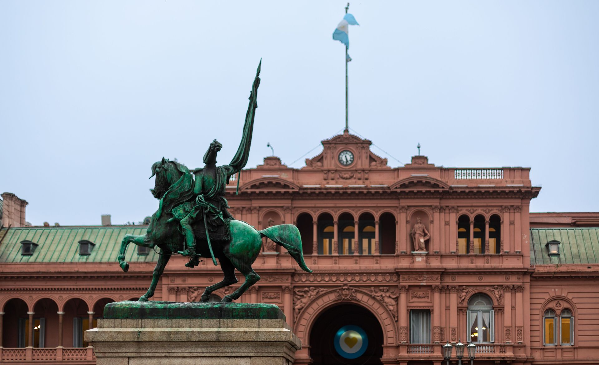 The Casa Rosada in Buenos Aires, the presidential palace that controls Argentine intelligence