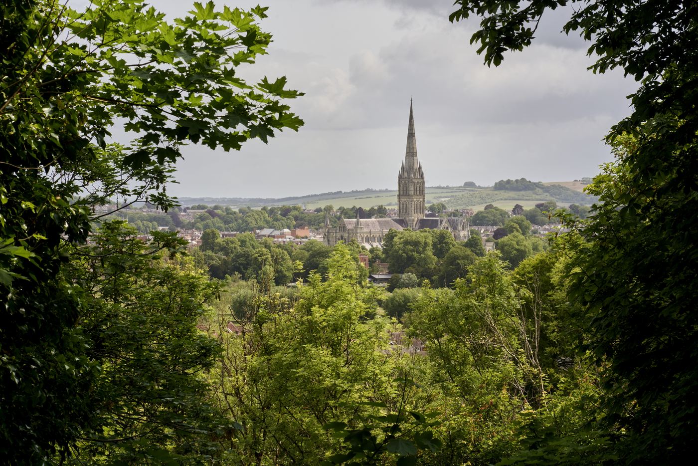 Salisbury Cathedral, in the city where the 2018 Novichok attack took place