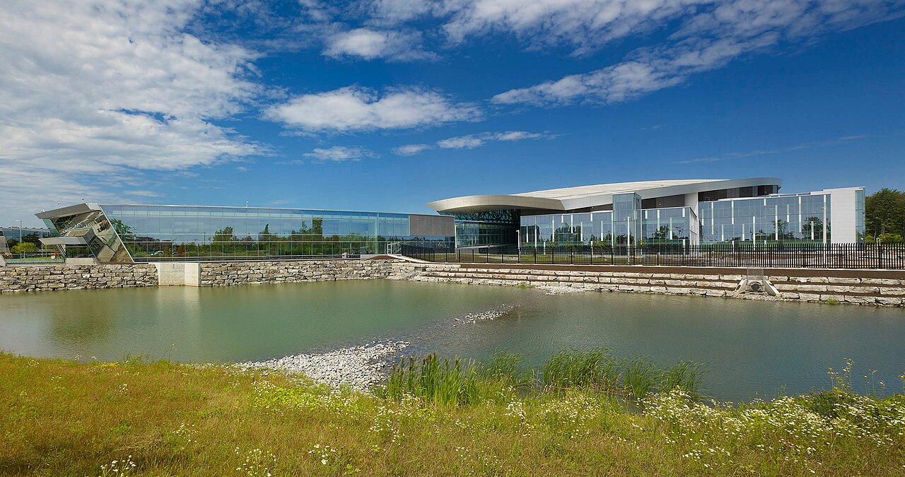 The Edward Drake Building in Ottawa, headquarters of the Communications Security Establishment, Canadian signals intelligence