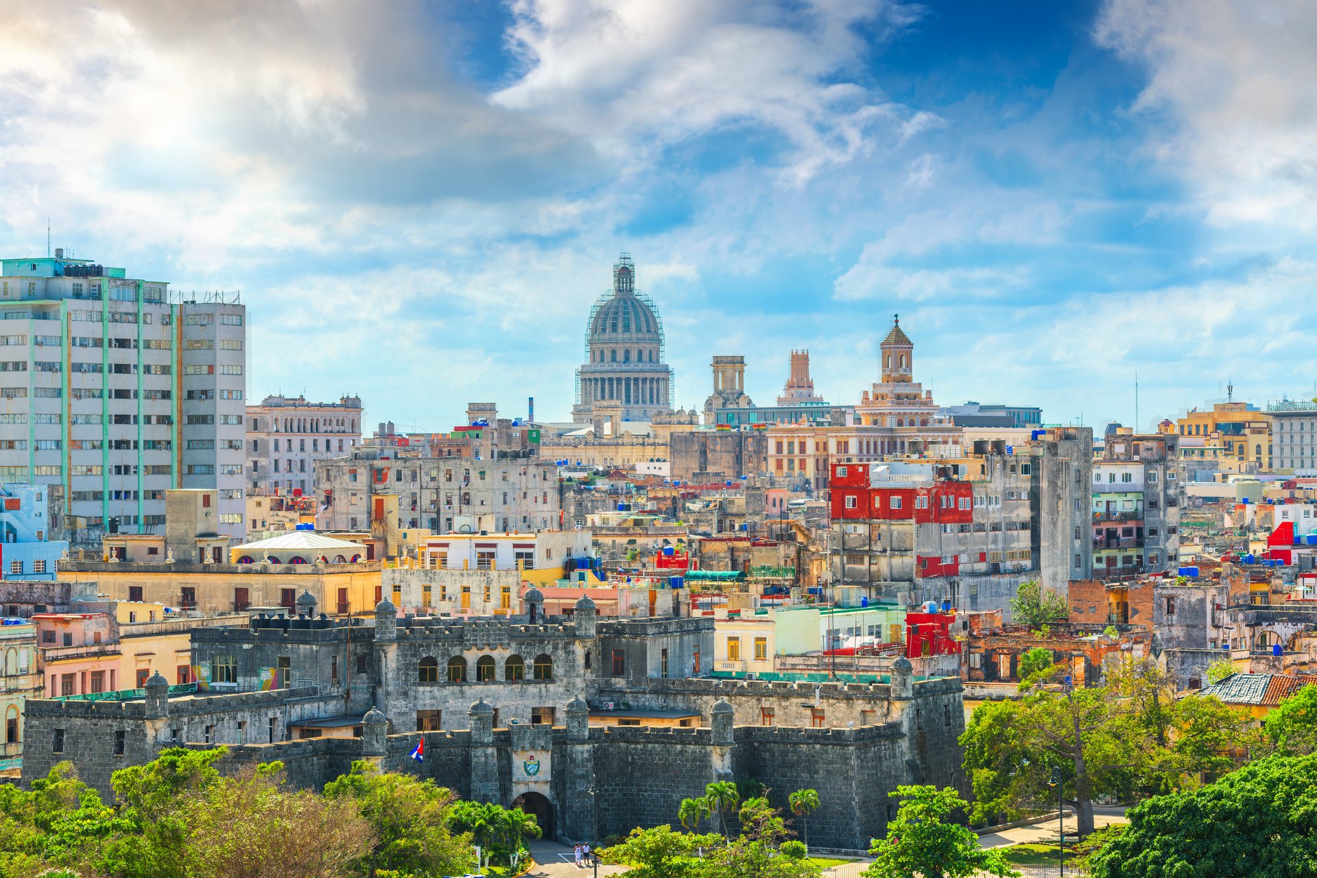 The Havana skyline with the Capitolio, capital of the state served by Cuban intelligence