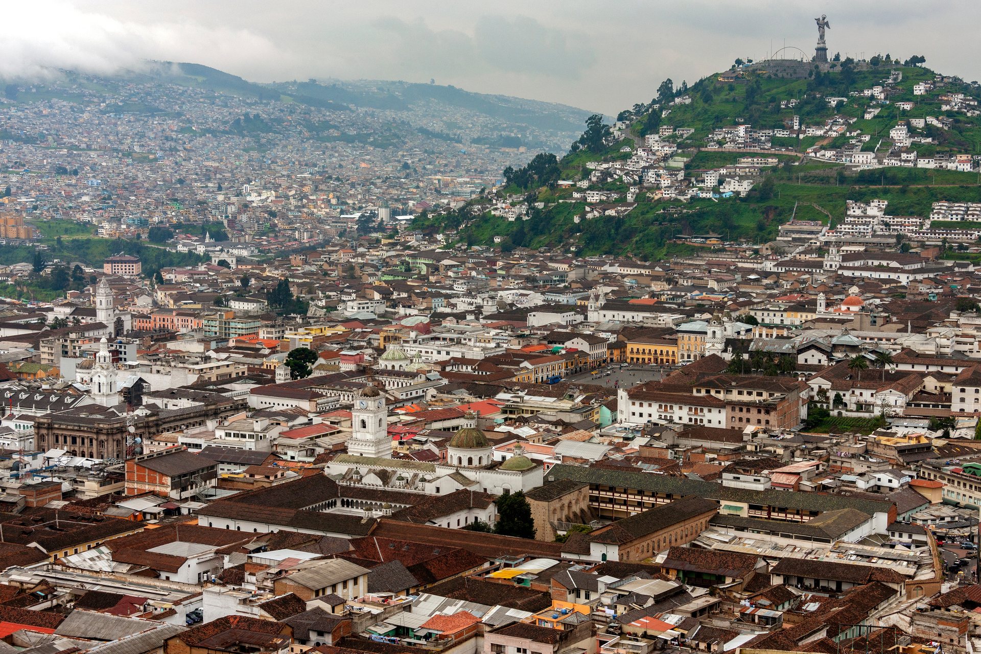 Quito, the capital where Ecuadorian intelligence is headquartered