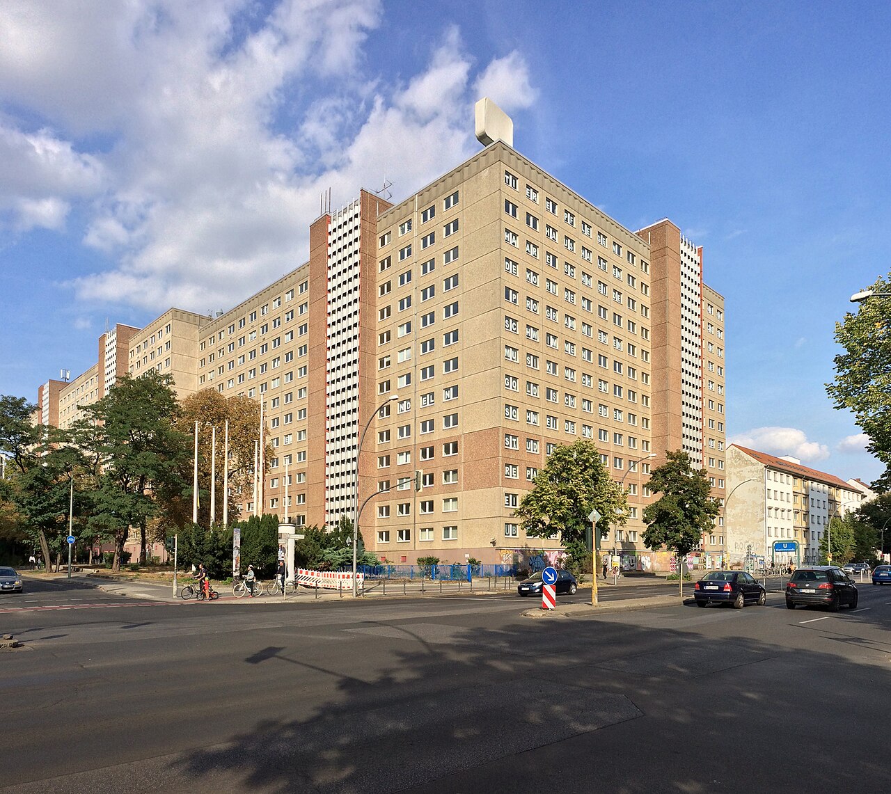The former Stasi headquarters in Berlin-Lichtenberg, a landmark of East German intelligence history