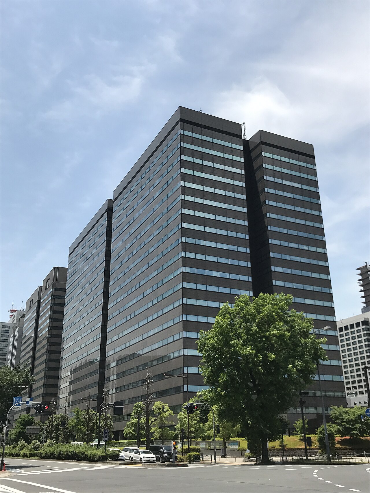 Central Government Building No. 6 in Tokyo, home of the Justice Ministry and Japan’s Public Security Intelligence Agency