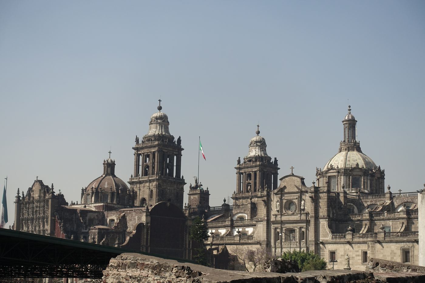 Mexico City skyline, home of Mexican intelligence and the Security Secretariat