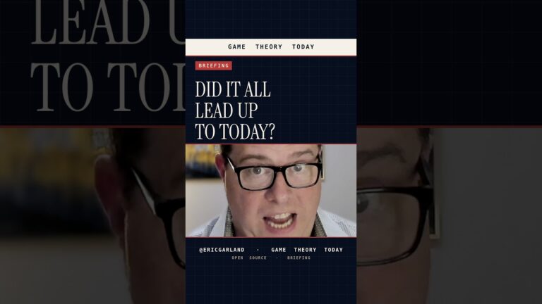 The CIA Director Just Landed in Moscow. Did it all lead up to today? — Game Theory Today short by Eric Garland