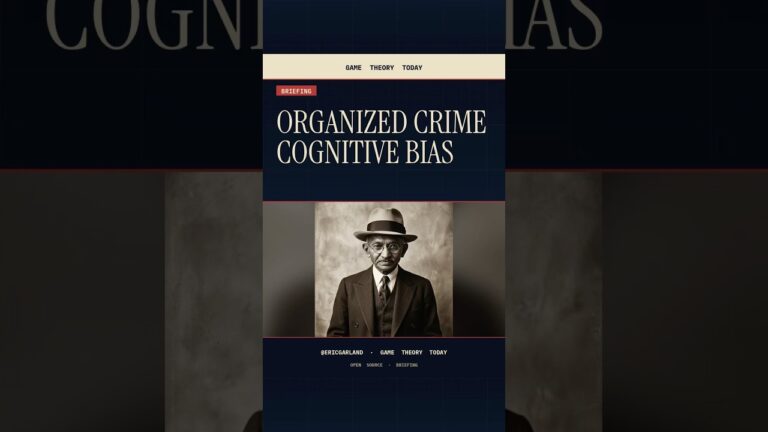 Huge Indian Organized Crime Bust—and Cognitive Bias — Game Theory Today short by Eric Garland