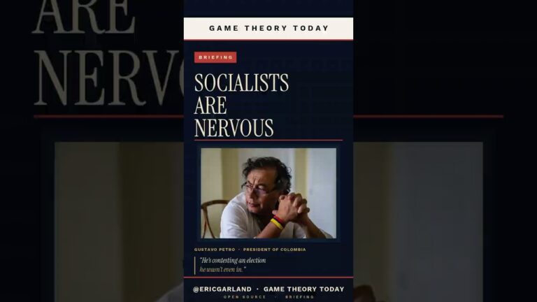 Socialists Are Nervous in Latin America — Game Theory Today short by Eric Garland