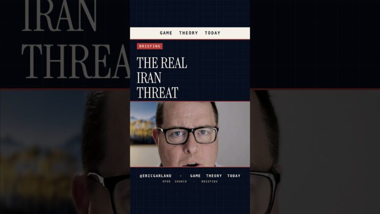 The Real Iran Threat — Game Theory Today short by Eric Garland