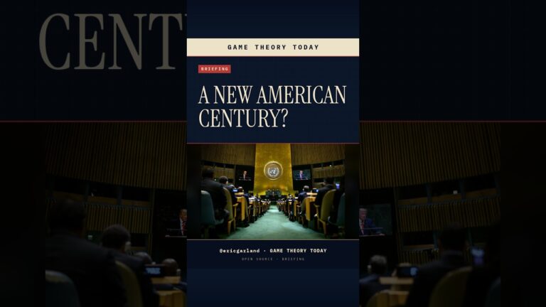 Trump's UN Speech Was a Big Deal — Game Theory Today short by Eric Garland