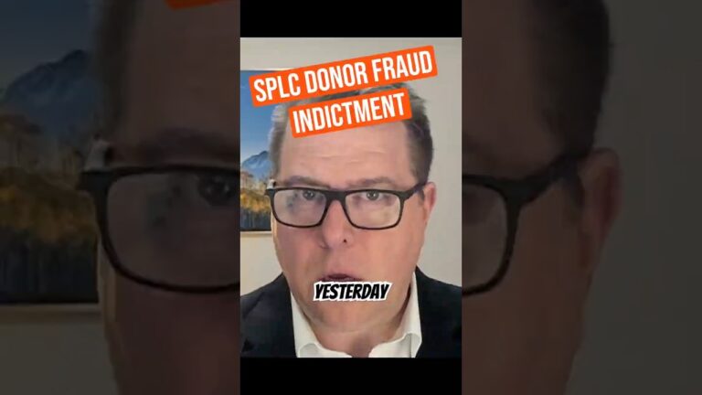The DOJ Just Indicted the SPLC. Here's What the Indictment Actually Says. — Game Theory Today short by Eric Garland