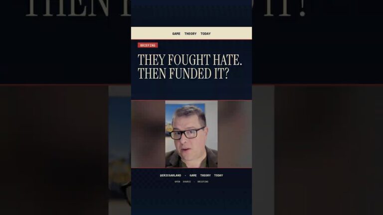 SPLC Superseding Indictment Says They Bought Robes for Racists — Game Theory Today short by Eric Garland