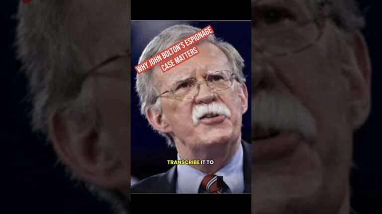 Why John Bolton’s Espionage Case Still Matters — Game Theory Today short by Eric Garland