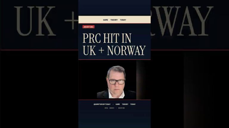 First Conviction for Chinese Espionage in UK History — and Norway, the Same Day — Game Theory Today short by Eric Garland