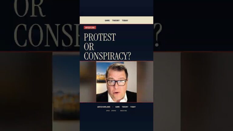 The Future of ICE Protests — Game Theory Today short by Eric Garland