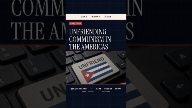 Unfriending Communism in the Americas — Game Theory Today short by Eric Garland