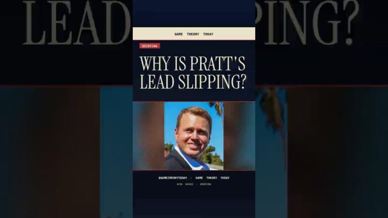 Spencer Pratt Slipping - and Why Slow Counts Are Not Necessarily Fraud — Game Theory Today short by Eric Garland