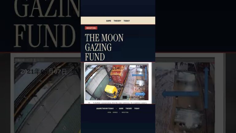 DOJ: China Locked In a Shipping Cartel. The Timing Is Sus. — Game Theory Today short by Eric Garland