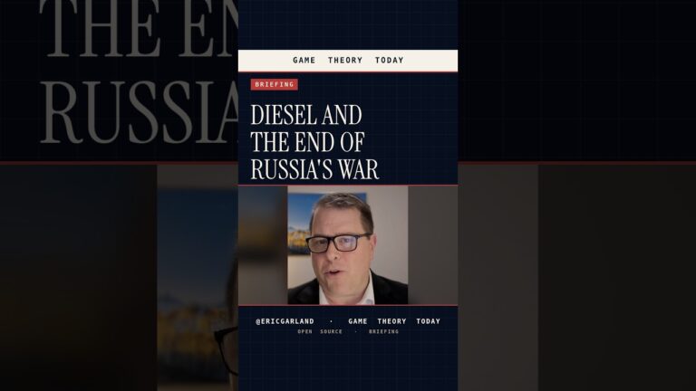 Is Putin Running Out of Diesel? — Game Theory Today short by Eric Garland