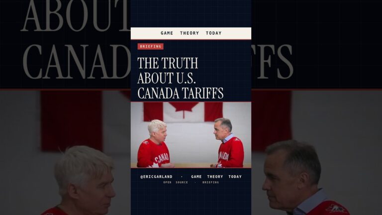 The Truth About U S Canada Tariffs — Game Theory Today short by Eric Garland