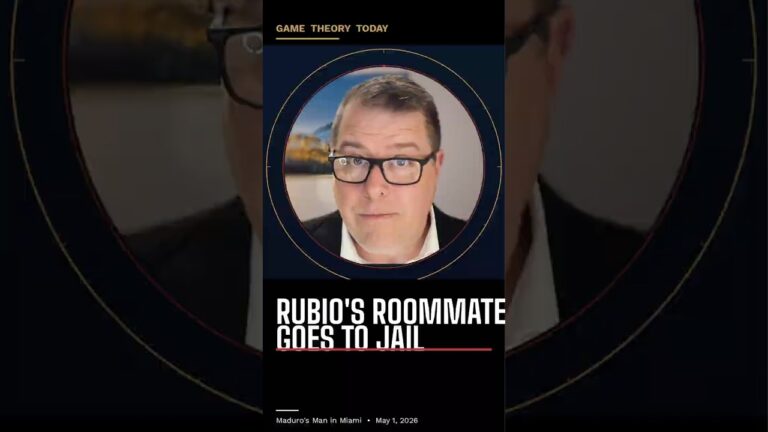Rubio's Old Roommate Just Went to Jail for Maduro — Game Theory Today short by Eric Garland
