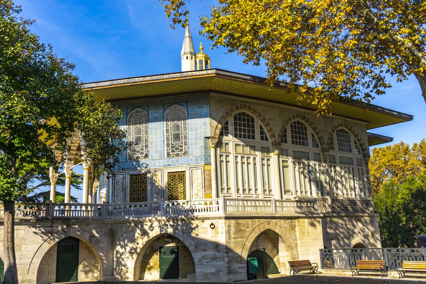 The Baghdad Kiosk at Topkapı Palace in Istanbul, seat of the Ottoman sultans whose spies laid the roots of Turkish intelligence